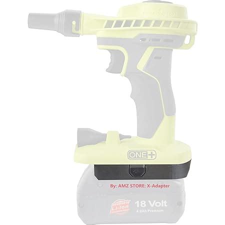 Amazon.com: 1x Adapter for Ryobi 18V Cordless Tools Fits for RIDGID 18V Battery (Not Advanced ...