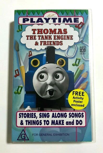 Thomas The Tank Engine And Friends Vhs Ebay