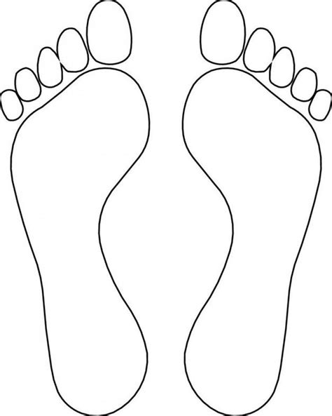 Download or print this amazing coloring page: Footprint Coloring Pages - Coloring Pages Ideas ...