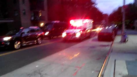 FDNY ambulance responding - YouTube