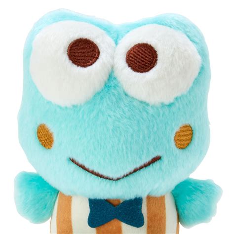 Plush M Kero Kero Keroppi Osuwari Sanrio Retro - Meccha Japan