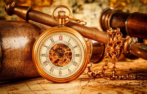 Download Ornate Antique Pocket Watch Wallpaper | Wallpapers.com