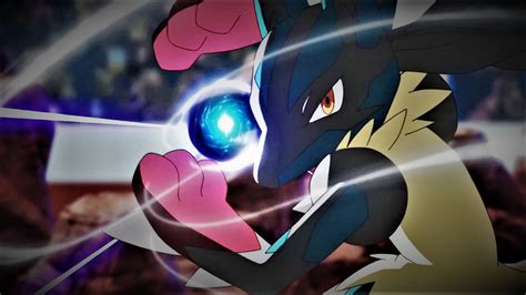 Mega Lucario's Aura Sphere by Pokemonsketchartist on DeviantArt