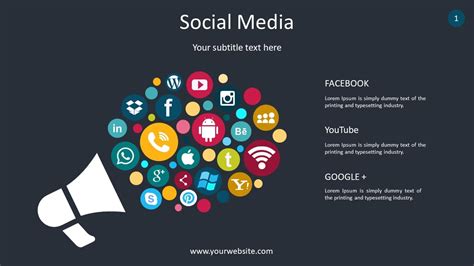 Powerpoint Templates For Social Media