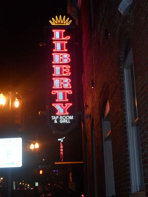 Liberty Tap Room & Grill in Columbia, SC's Vista. | Tap room, Neon glow ...