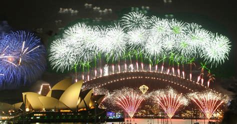 New Year's Eve fireworks on Sydney Harbour