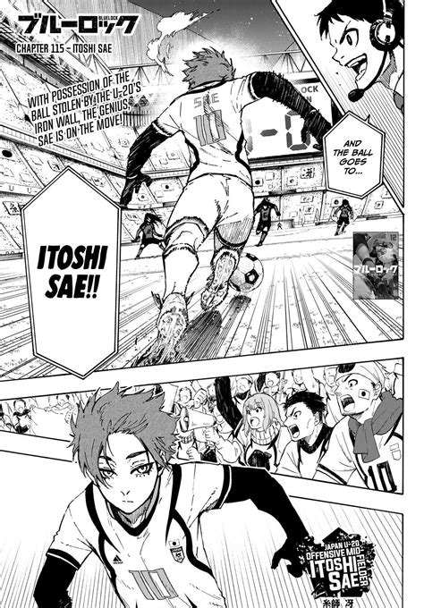 Chapter 115: Itoshi Sae | Read All Manga Online