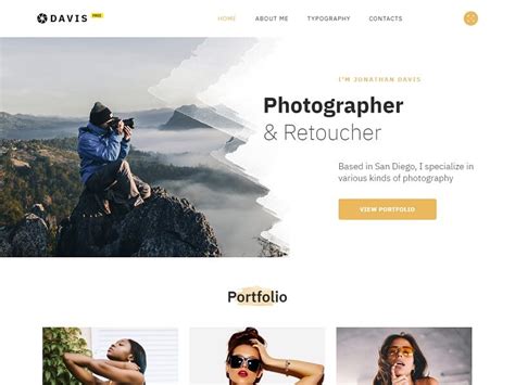 Best Free Photography HTML Website Templates | Top 10 | 2024