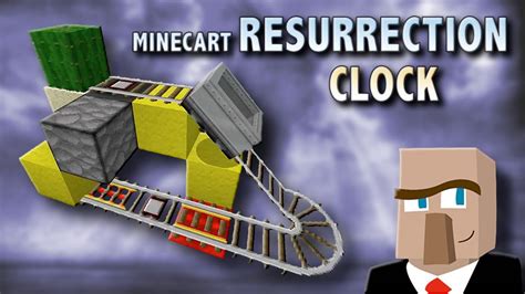 Here's a little redstone clock I invented that basically destroys a minecart and then creates a ...