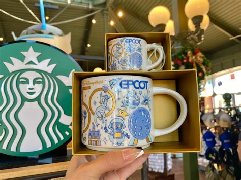 PHOTOS: New 50th Anniversary EPCOT Starbucks 'Been There' Series Mugs Now Available - WDW News Today