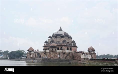 INDIA, BIHAR, SASARAM, January 2023, Tourist at Sher Shah Suri Tomb ...