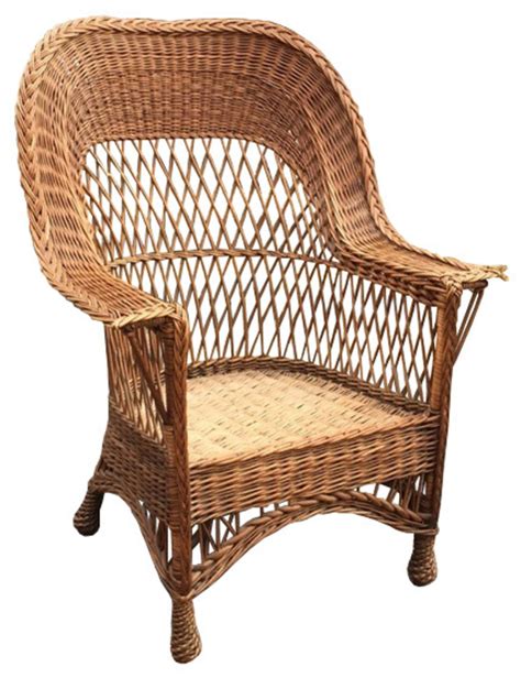 Antique Wicker Chair - The Wicker Shop