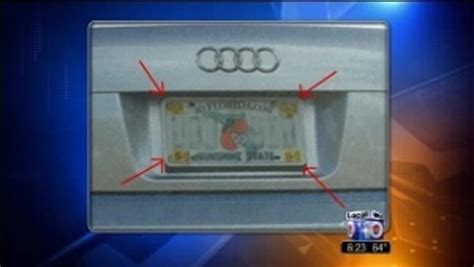 Confusion over registration sticker placement on cars