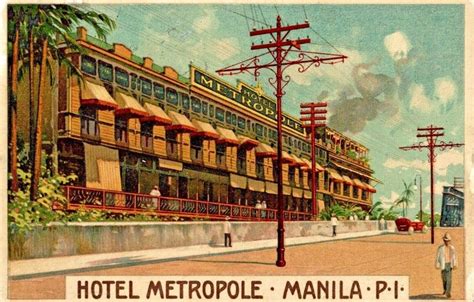 Hotel Metropole | Philippines culture, Philippines cities, Manila ...