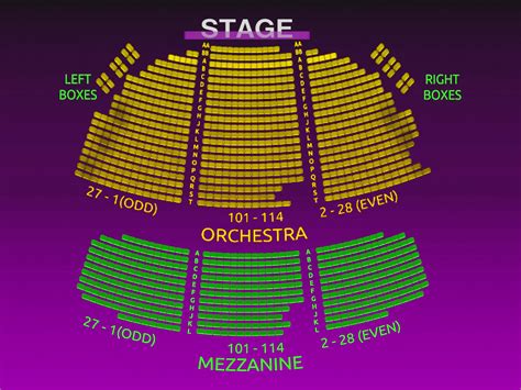 Broadhurst Theatre, NY Seating Chart | 2024