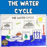 Water Cycle Diagram To Color Teaching Resources | TPT