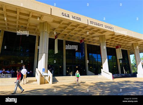 Student Union Ole Miss Campus University Oxford Mississippi MS Stock Photo - Alamy