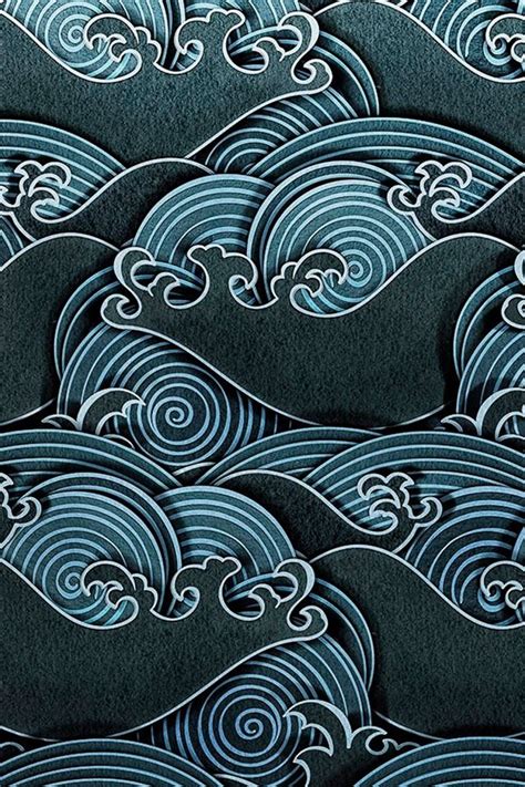 17 Best images about Chinese clouds,waves,etc on Pinterest | Black silk ...