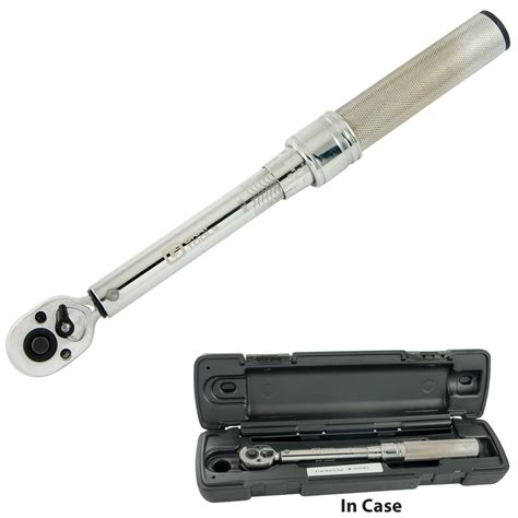 1/4" Drive Heavy-Duty Micro Adjustable Torque Wrench – Gray Tools ...