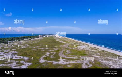 Fort Morgan Beach Stock Photo - Alamy