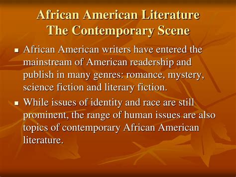 PPT - African American Literature PowerPoint Presentation, free ...