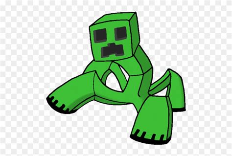 Easy Minecraft Creeper Drawing