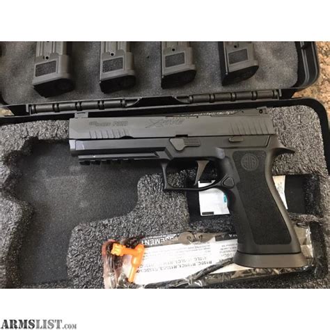 ARMSLIST - For Sale: NEW-Sig Sauer P320 X-Five X5 9mm Competition Pistol ! Full Size ! With GG ...