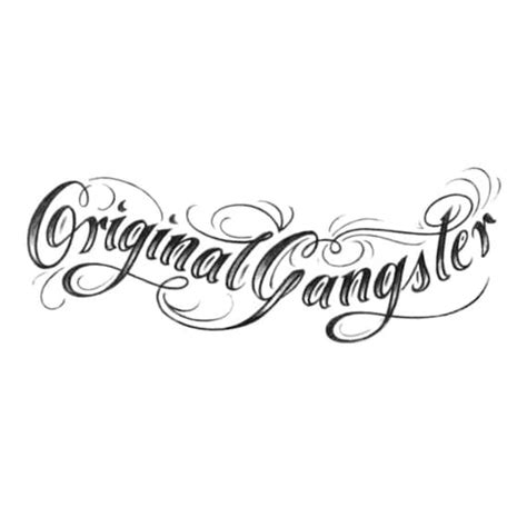 Original Gangster Fonts