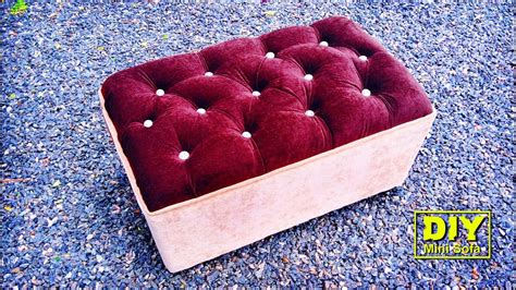 Making a Beautiful Mini Cushion Sofa at Home | Easy Way To Make Cushion Sofa - YouTube