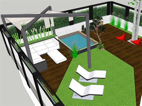 A landscape 3d model in SketchUp | Upwork