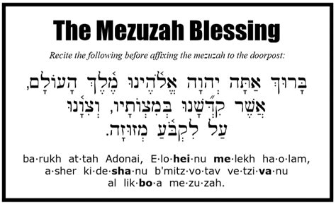 Instructions | Mezuzah Club B¨H