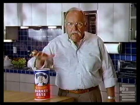 Quaker Oats Wilford Brimley Commercial 1991 - YouTube