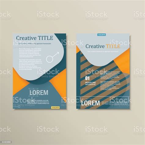 Futuristic Abstract Design With Geometric Shapes Stock Illustration ...