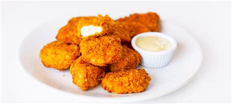 Chicken Nuggets with Honey Mustard Dipping Sauce