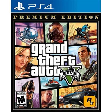 Grand Theft Auto V Premium Edition - PlayStation 4 - TRYAKSH STORE ...