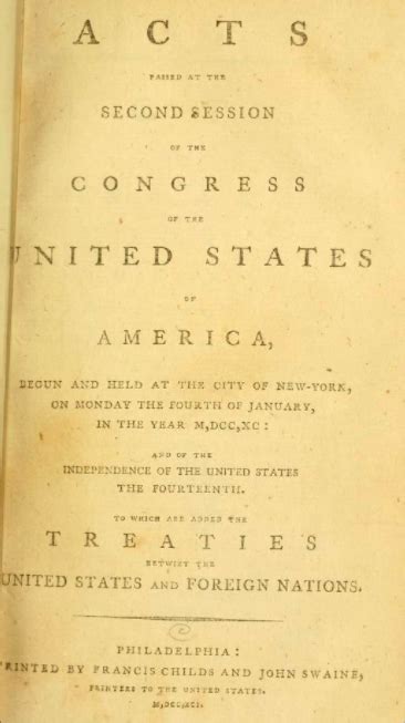 NATURALIZATION ACT OF 1790 – First Immigration Act by the first ...