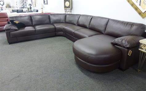 Natuzzi Leather Sofas & Sectionals by Interior Concepts Furniture: Natuzzi Leather Sectional ...