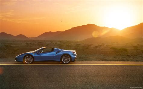 Ferrari 488 Spyder 2018 Side View Wallpaper,HD Cars Wallpapers,4k ...