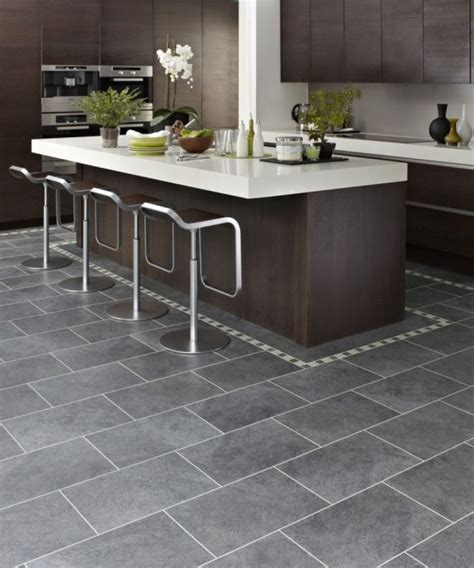 50+ Perfect Tile Floors Ceramic Image - Decornish [dot] com | Grey kitchen floor, Kitchen ...