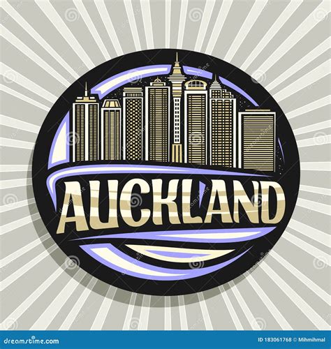 Vector logo for Auckland stock vector. Illustration of financial ...