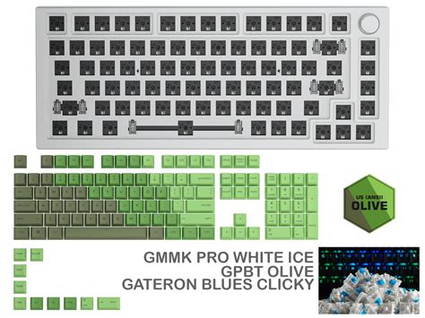 GLORIOUS GMMK PRO WHITE ICE PREBUILT KEYBOARD – Rotoboxph