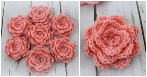 Easy and Quick Crochet Rose Pattern - Crochet Kingdom