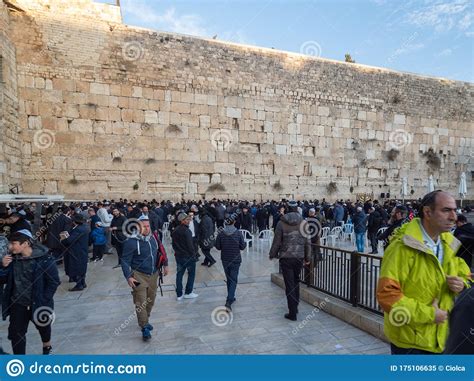 The Western Wall Plaza, Jerusalem Editorial Image - Image of jerusalem, history: 175106635