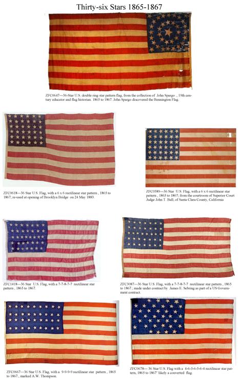 ZFC - National Treasures - Union Civil War Flags 1861 to 1865