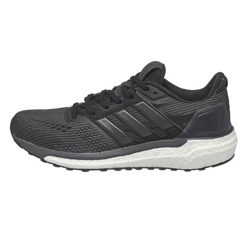 adidas Supernova Women's Shoes Grey/Black 360° View | Running Warehouse