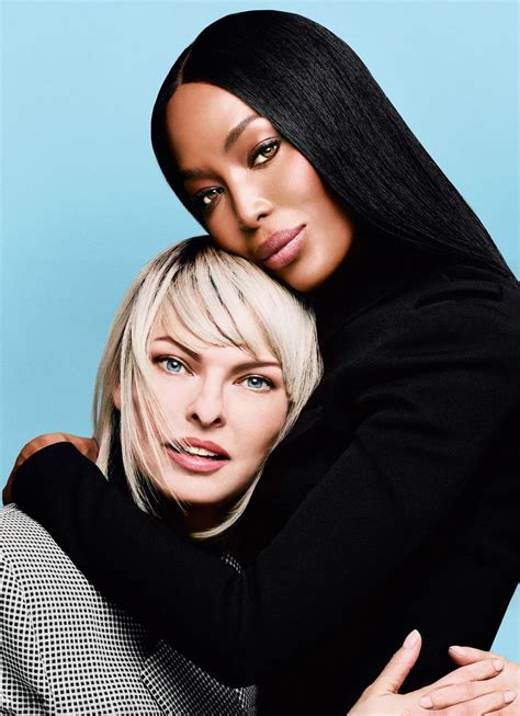 Linda Evangelista and Naomi Campbell for Vogue, September 2023 : r/Models