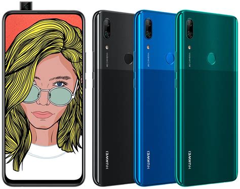 Huawei P Smart Z fresh render reveals notch-less display, two-tone design and pop-up selfie ...