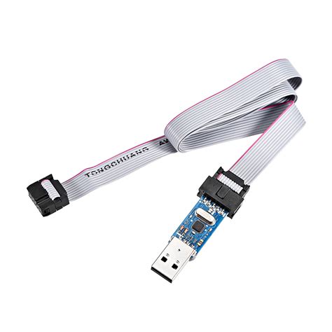 USBasp USB ISP 10 Pin USB Programmer 3.3V/5V 51 AVR ATMEGA8 Programmer ...