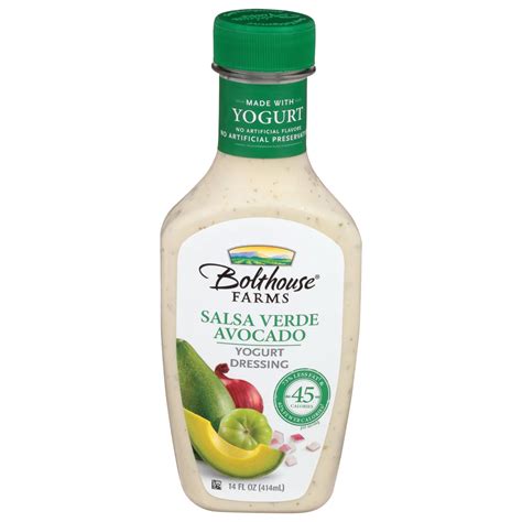 Bolthouse Farms Bolthouse Salsa Verde Avocado Dressing - Shop Salad Dressings at H-E-B