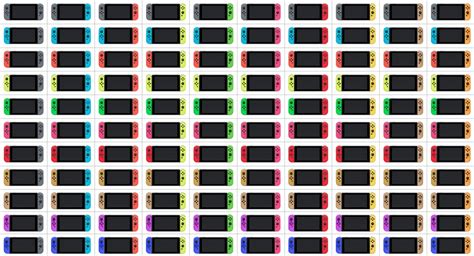 Here Is An Updated List Of All The Switch Joy-Con Color Combinations ...